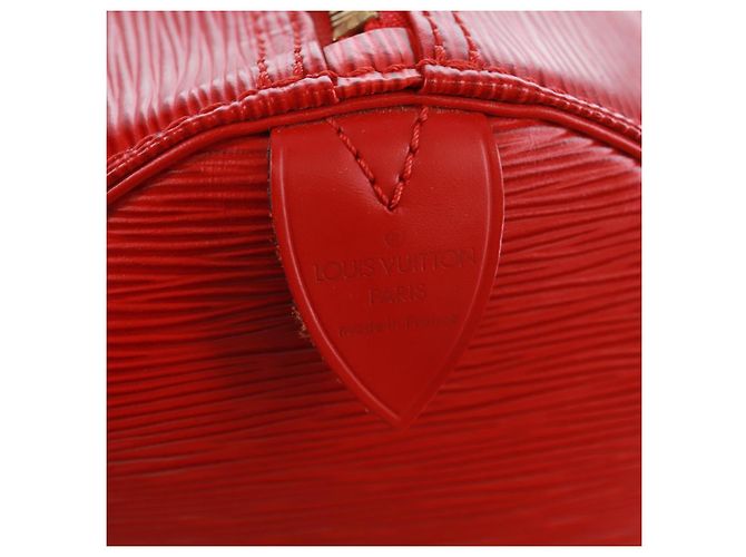 LOUIS VUITTON Epi Keepall 50 Boston Bag Red M42967 LV - Ansicht 18