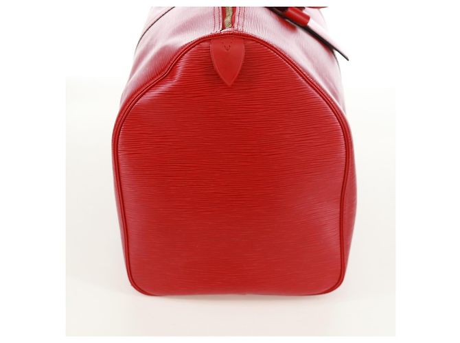 LOUIS VUITTON Epi Keepall 50 Boston Bag Red M42967 LV - Ansicht 4