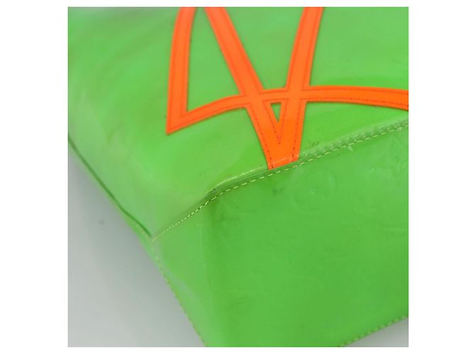 LOUIS VUITTON Monogram Vernis Fluo Reade MM Tote Bag Veil M91901 LV - Ansicht 14