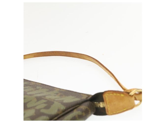 LOUIS VUITTON graffiti Pochette Accessoires Pouch Green M92191 LV - vista 8