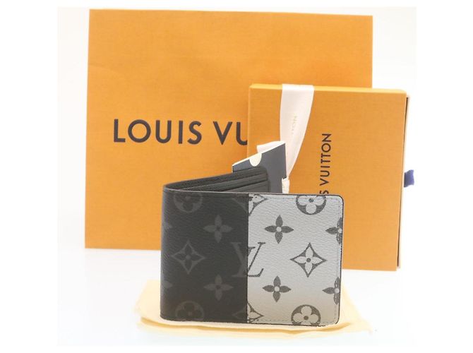 LOUIS VUITTON Monogram Eclipse Split Portefeuille Multipull Wallet M63025 27779 - Ansicht 12