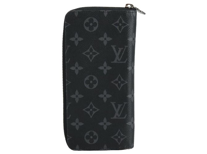 LOUIS VUITTON Monogram Eclipse Zippy Wallet Vertical Wallet M62295 - vista 2