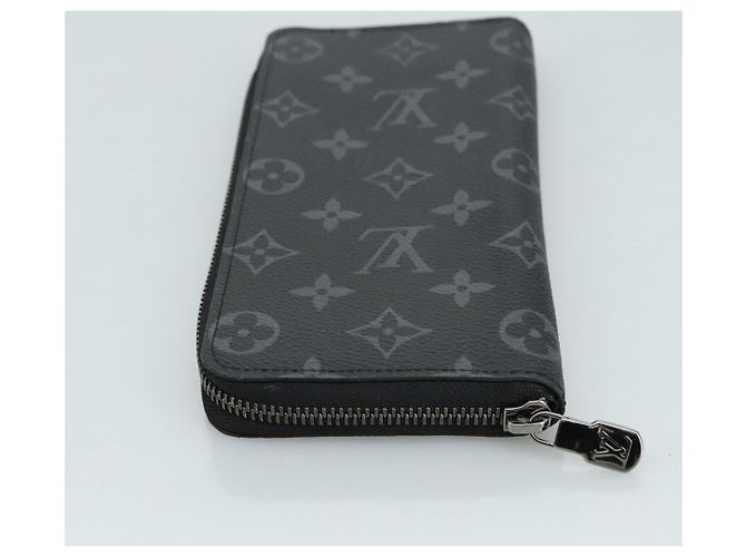 LOUIS VUITTON Monogram Eclipse Zippy Wallet Vertical Wallet M62295 - vista 5