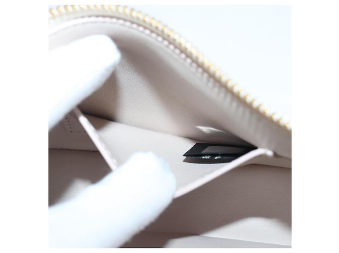 Bulgari BVLGARI Serpenti Accessory Pouch Leather White Gold - vista 11