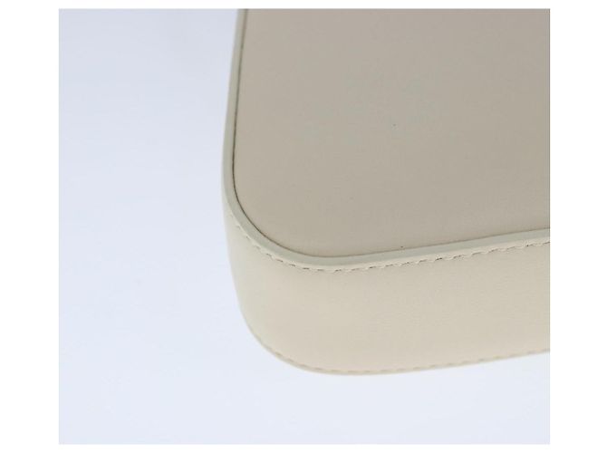 Bulgari BVLGARI Serpenti Accessory Pouch Leather White Gold - vista 16