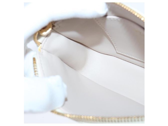 Bulgari BVLGARI Serpenti Accessory Pouch Leather White Gold - vista 22