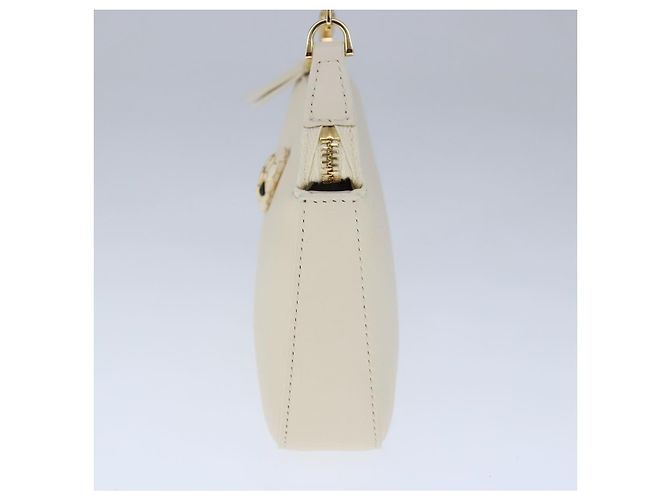 Bulgari BVLGARI Serpenti Accessory Pouch Leather White Gold - vista 4