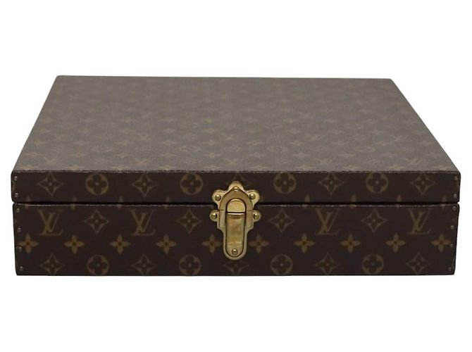 LOUIS VUITTON Monogram Jewelry case Jewelry Box LV - vista 13