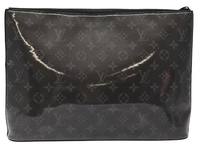LOUIS VUITTON Eclipse Glaze Pochette Cosmos Clutch Bag M63373 LV - Ansicht 2