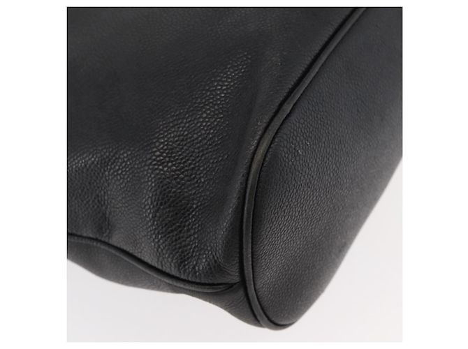CHANEL COCO Mark Chain Tote Bag Caviar Skin Black CC - vista 9