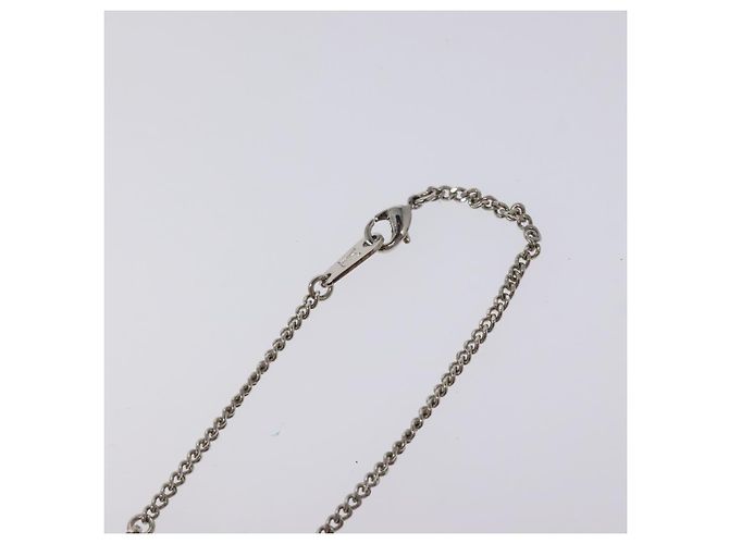 LOUIS VUITTON Collier LV Crazy Animals Frog Silver MP3390 - vue 10