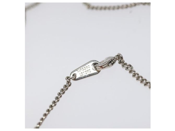 LOUIS VUITTON Collier LV Crazy Animals Frog Silver MP3390 - vue 11