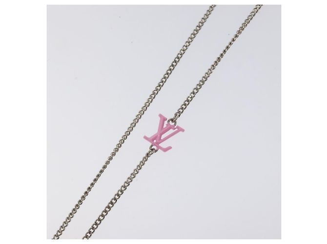 LOUIS VUITTON Collier LV Crazy Animals Frog Silver MP3390 - vue 14