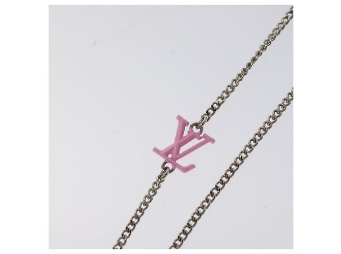 LOUIS VUITTON Collier LV Crazy Animals Frog Silver MP3390 - vue 8