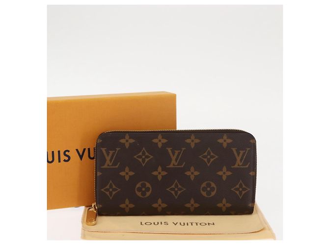 LOUIS VUITTON Monogram Zippy Wallet Long Wallet M42616 LV - vista 12