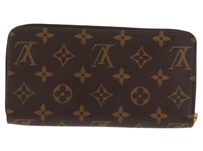 LOUIS VUITTON Monogram Zippy Wallet Long Wallet M42616 LV - vista 2