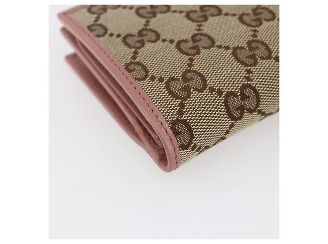 GUCCI Cartera larga de lona GG Beige 233024 - vista 15