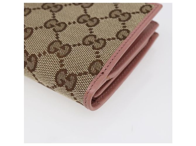 GUCCI Cartera larga de lona GG Beige 233024 - vista 16
