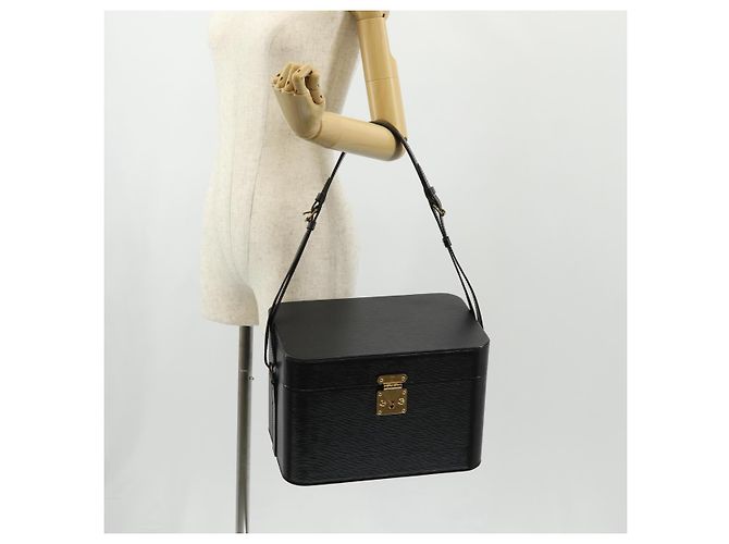 LOUIS VUITTON Vanity Epi Shoulder Bag Black LV - vista 35