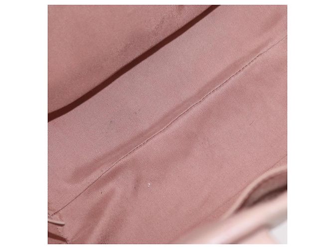 CHANEL Matelasse Tote Bag Leather 2way Pink Silver CC - vista 10