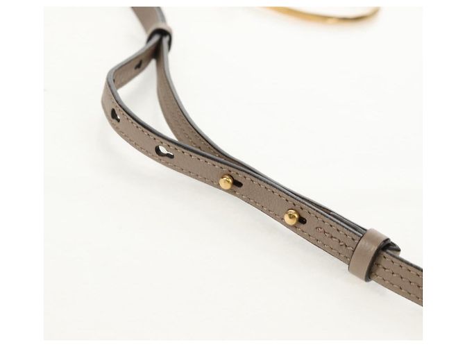 Chloé Chloe Nile Medium Bracelet Shoulder Bag Pele Bege Ouro - vista 15