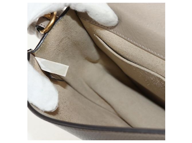 Chloé Chloe Nile Medium Bracelet Shoulder Bag Pele Bege Ouro - vista 26