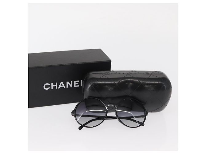 CHANEL Sunglasses plastic Black CC - vista 12
