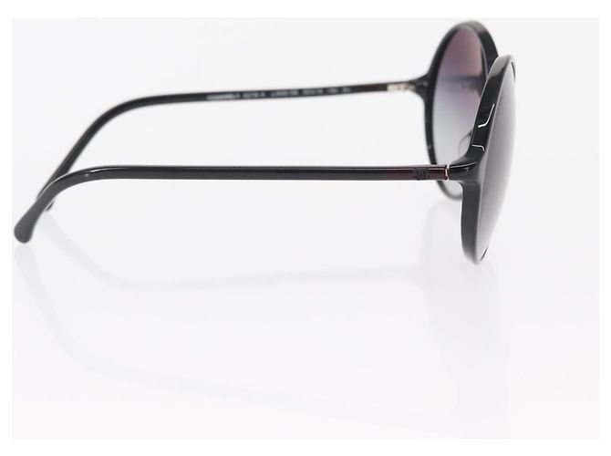 CHANEL Sunglasses plastic Black CC - vista 6