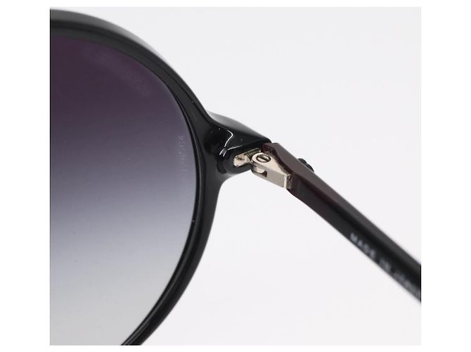 CHANEL Sunglasses plastic Black CC - vista 8