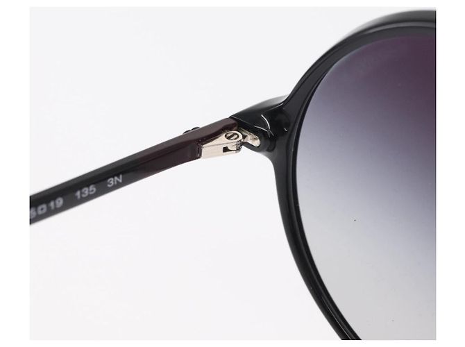 CHANEL Sunglasses plastic Black CC - vista 9