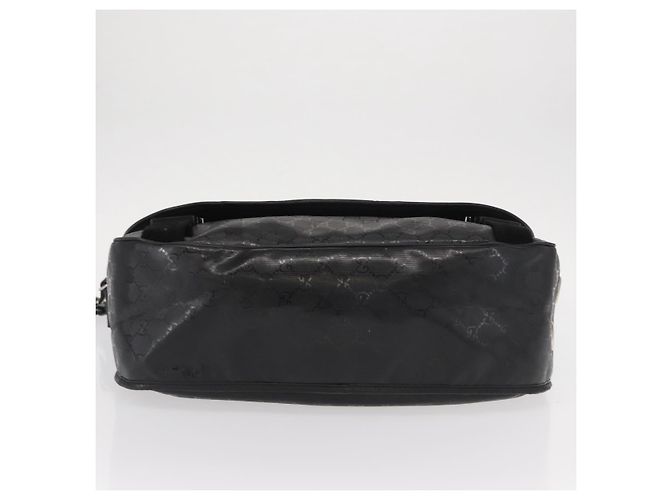 GUCCI GG Implementation Web Sherry Line Bag Black Silver 269376 - vista 5