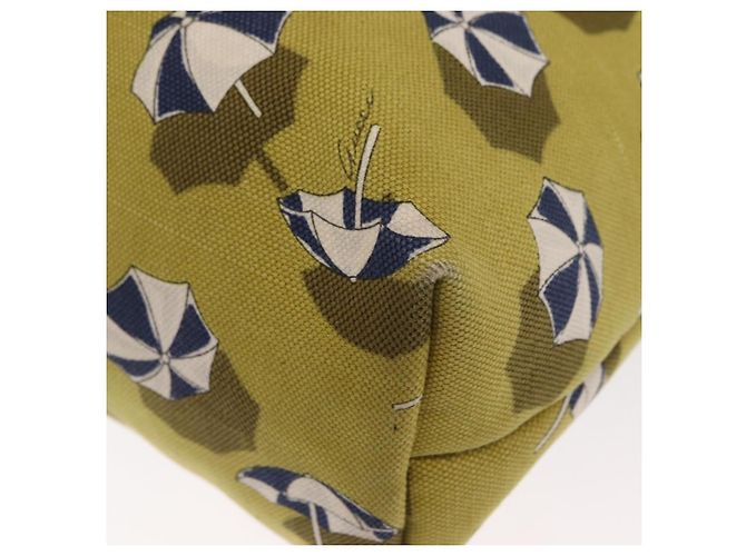 GUCCI Tote Bag Canvas Gold Green 295252 - vista 16