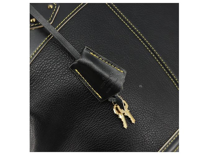 LOUIS VUITTON Suhari Lockit PM Sac à main Cuir Noir M91888 LV - vue 10