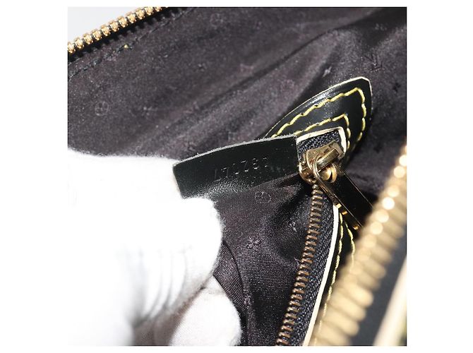 LOUIS VUITTON Suhari Lockit PM Sac à main Cuir Noir M91888 LV - vue 12