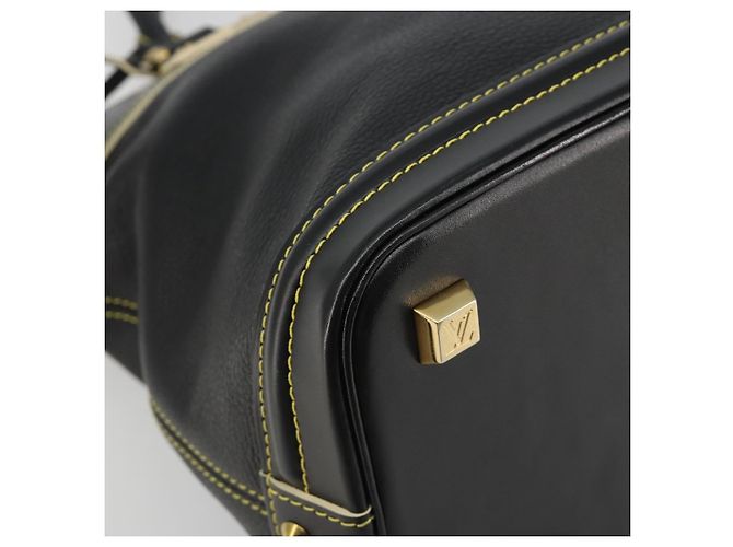 LOUIS VUITTON Suhari Lockit PM Sac à main Cuir Noir M91888 LV - vue 14