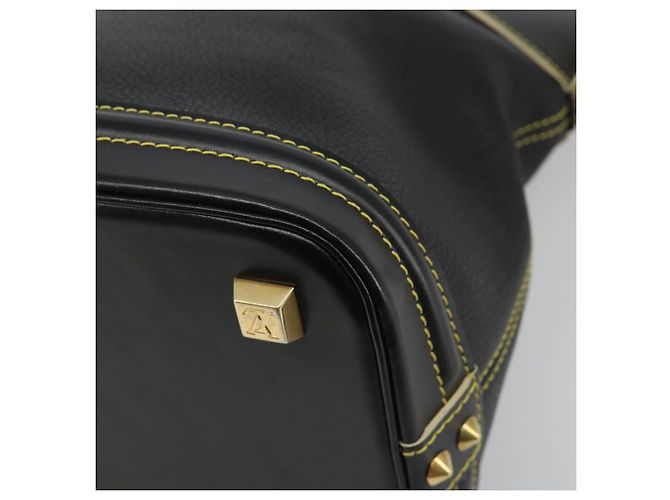 LOUIS VUITTON Suhari Lockit PM Sac à main Cuir Noir M91888 LV - vue 15