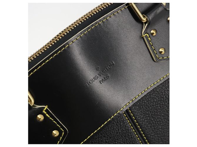 LOUIS VUITTON Suhari Lockit PM Sac à main Cuir Noir M91888 LV - vue 17