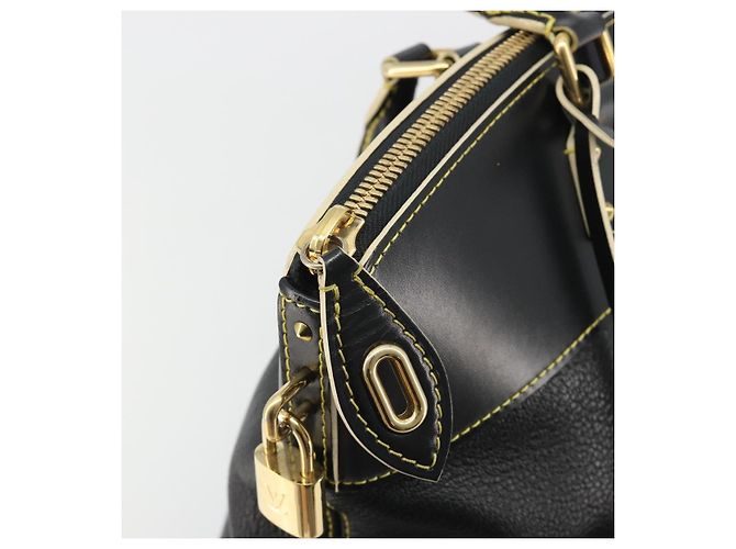 LOUIS VUITTON Suhari Lockit PM Sac à main Cuir Noir M91888 LV - vue 18