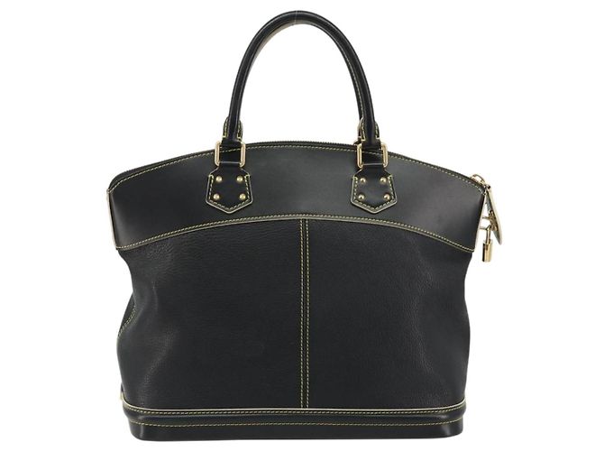 LOUIS VUITTON Suhari Lockit PM Sac à main Cuir Noir M91888 LV - vue 2