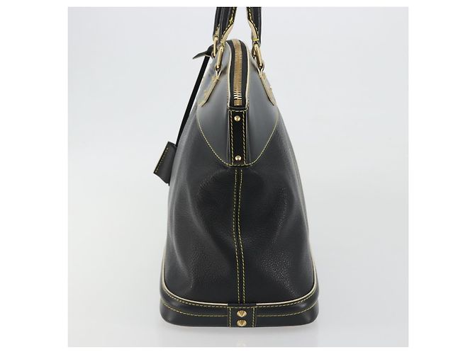 LOUIS VUITTON Suhari Lockit PM Sac à main Cuir Noir M91888 LV - vue 3