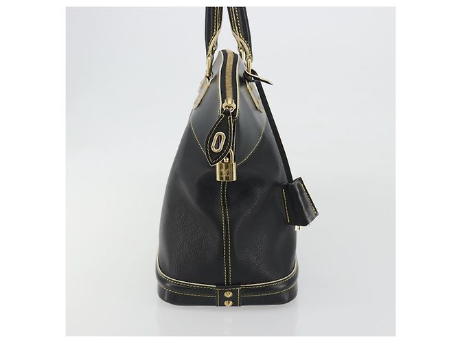 LOUIS VUITTON Suhari Lockit PM Sac à main Cuir Noir M91888 LV - vue 4