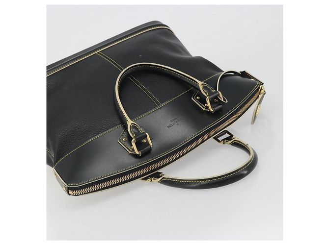 LOUIS VUITTON Suhari Lockit PM Sac à main Cuir Noir M91888 LV - vue 6