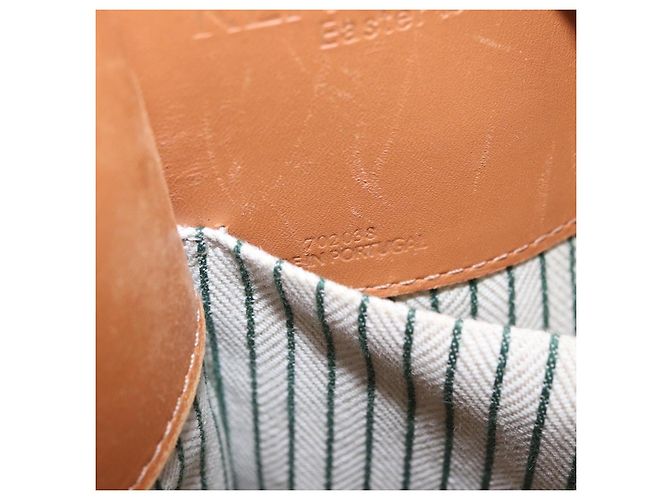 LOEWE KENPRICE cushion Tote Bag Canvas Green Brown - vista 12