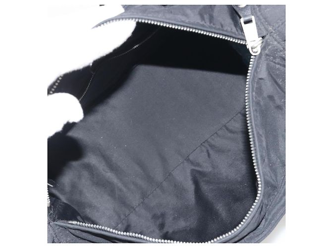 Hermès HERMES Acape Luco PM Hand Bag Nylon Black - vista 11