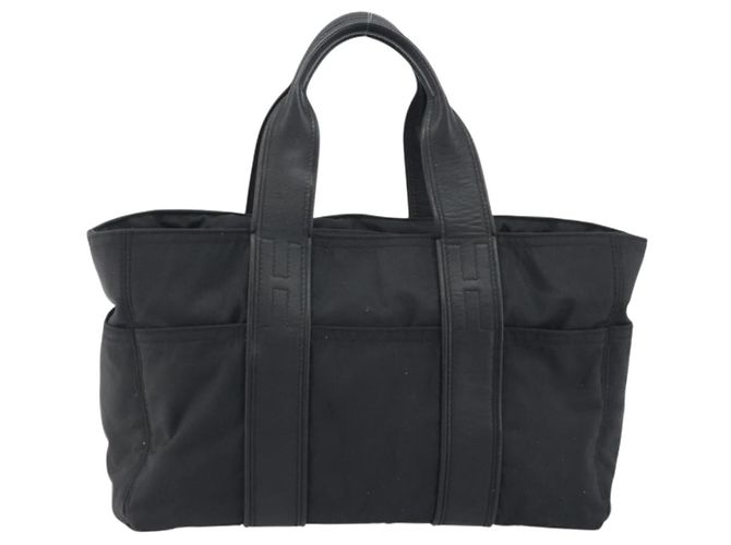 Hermès HERMES Acape Luco PM Hand Bag Nylon Black - vista 13
