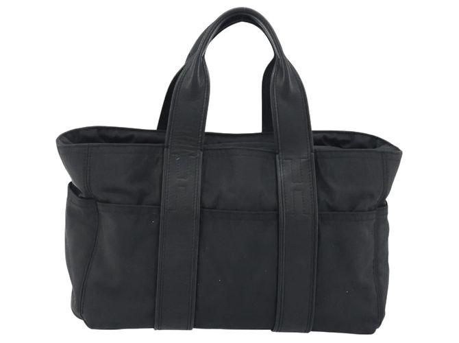 Hermès HERMES Acape Luco PM Hand Bag Nylon Black - vista 2