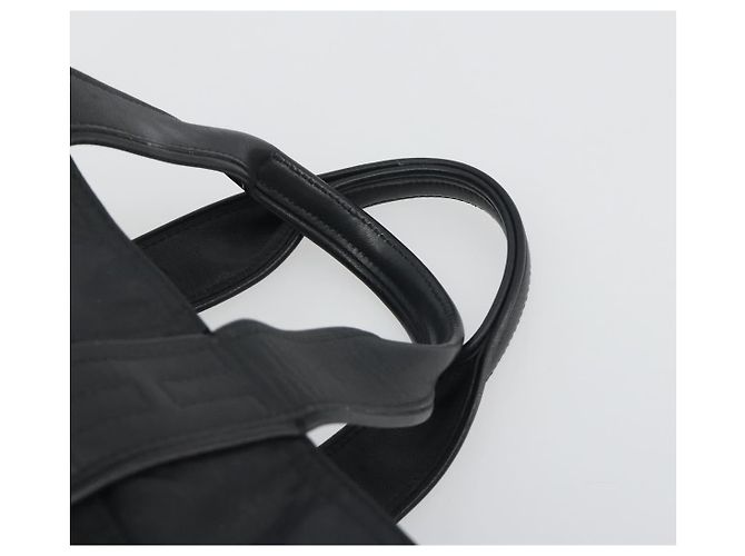 Hermès HERMES Acape Luco PM Hand Bag Nylon Black - vista 8