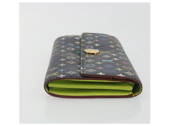 LOUIS VUITTON Monogram Multicolor Portefeiulle Sarah Black M60668 - view 3