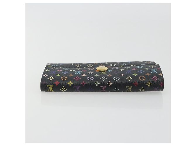 LOUIS VUITTON Monogram Multicolor Portefeiulle Sarah Black M60668 - view 5