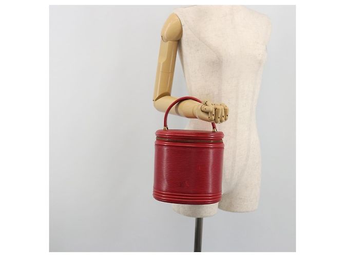 LOUIS VUITTON Epi Cannes Hand Bag Red M48037 LV - vista 25